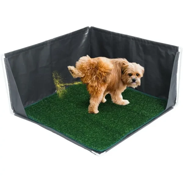 Portable High-Wall Dog Pee Pad Holder